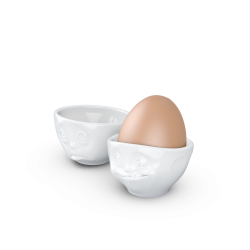 FIFTYEIGHT Egg Cup Set No.2 "Oh please & Tasty"