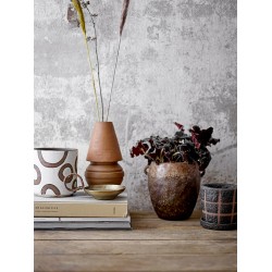 Bloomingville Flowerpot Terracotta - White