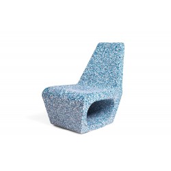 Quinze & Milan Jellyfish Ecopixel Chair - Delfts Blauw