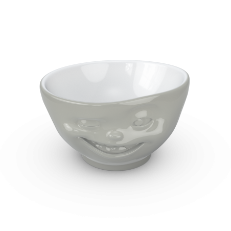 FIFTYEIGHT Bowl "Winking" - Grey - 500ml
