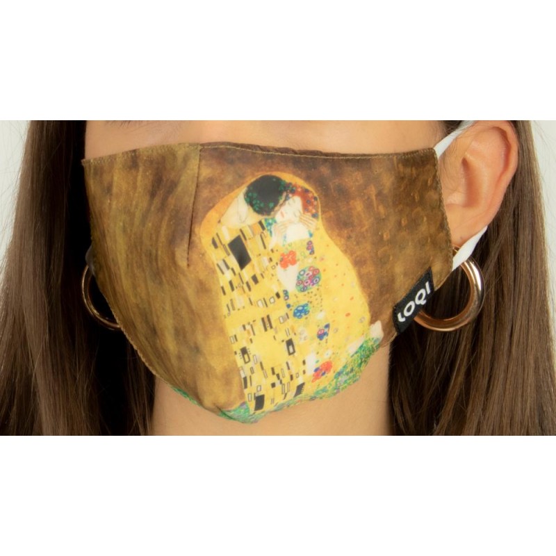 Loqi Mouth Mask Gustav Klimt - The Kiss