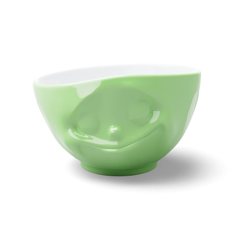 FIFTYEIGHT Bowl "Happy" - Green - 500ml