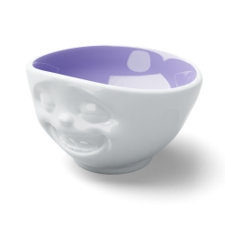 FIFTYEIGHT Bowl "Laughing" Lavender inside - 500ml
