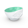 FIFTYEIGHT Bowl "happy" jade inside - 500ml