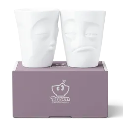 Fiftyeight Mok set no. 4 Kussend en Snoozy Zonder Handvat zijaanzicht