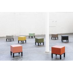 Quinze & Milan Primary Pouf 01 ambiance intérieur