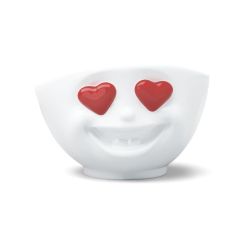 Fiftyeight Bol Coeur Édition Spéciale cœurs rouges 500ml vue de face