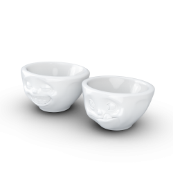 FIFTYEIGHT Small Bowl Set "Laughing & Tasty"